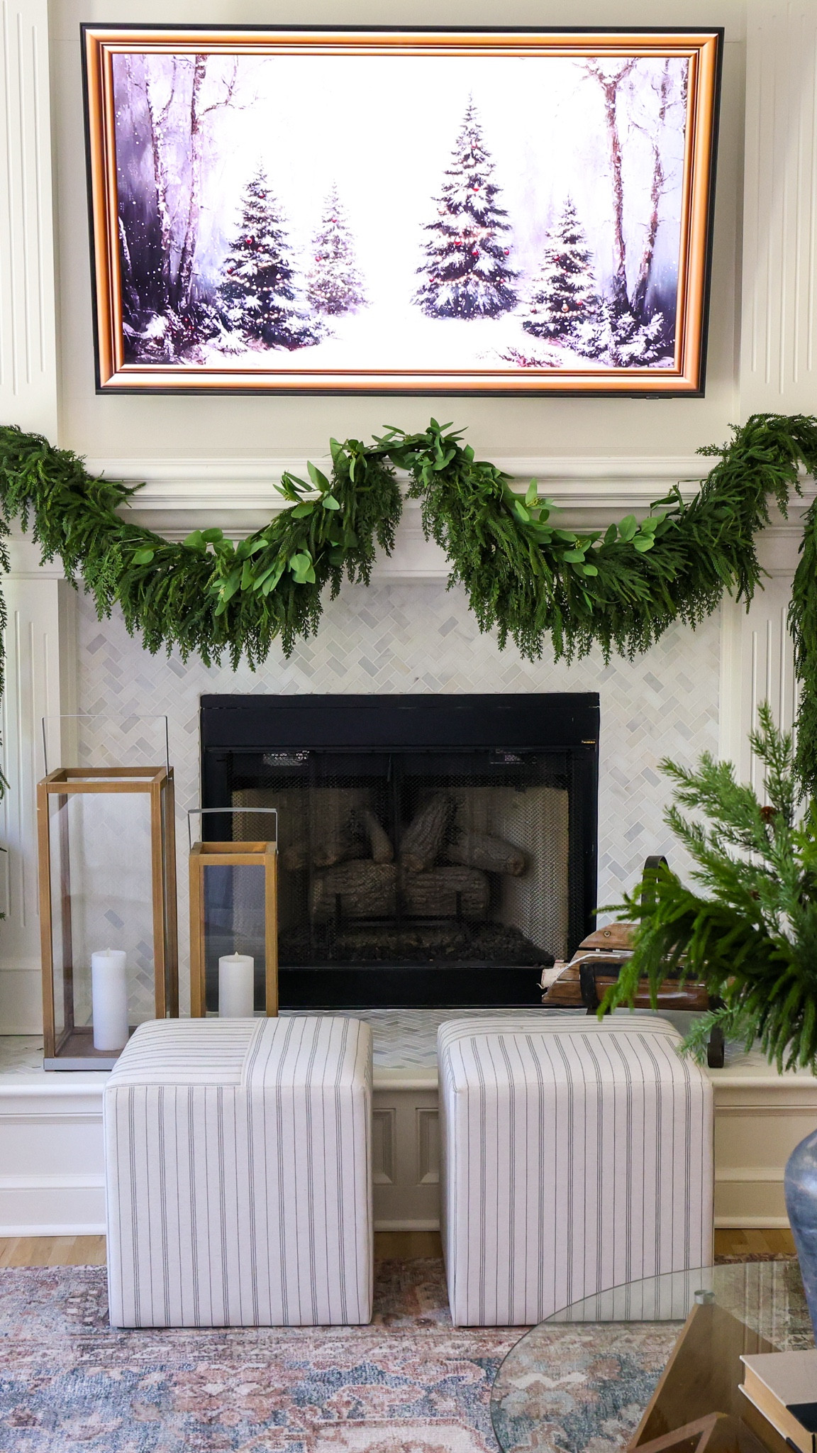 Walmart garlands 🌲❤️