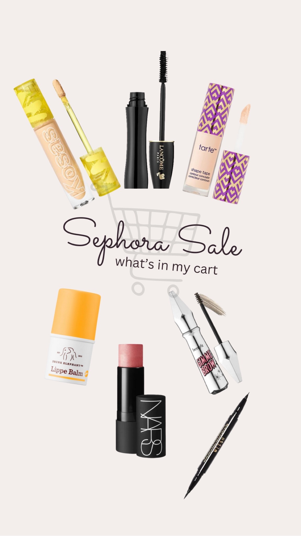 What’s in my cart #sephora #sephorasale

#LTKbeauty #LTKHoliday #LTKtravel