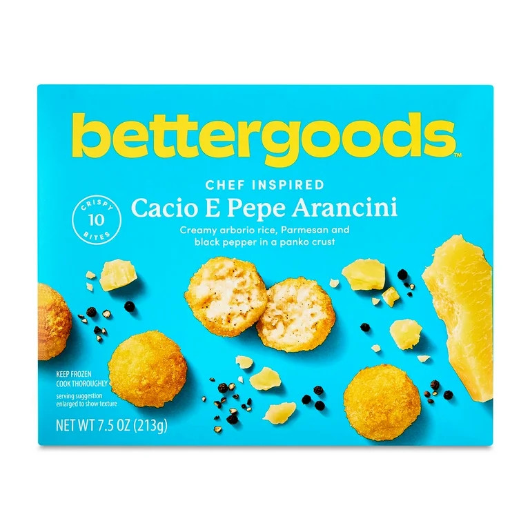 bettergoods Traditionally Crafted Cacio E Pepe Arancini, 7.5 oz (Frozen) | Walmart (US)