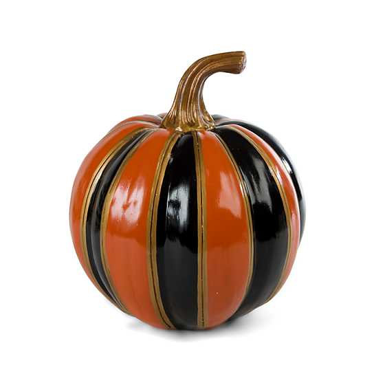 Orange Stripe Pumpkin - Small | MacKenzie-Childs