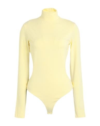 Marc Jacobs Woman Bodysuit Yellow Size S Cotton, Elastane | YOOX (US)