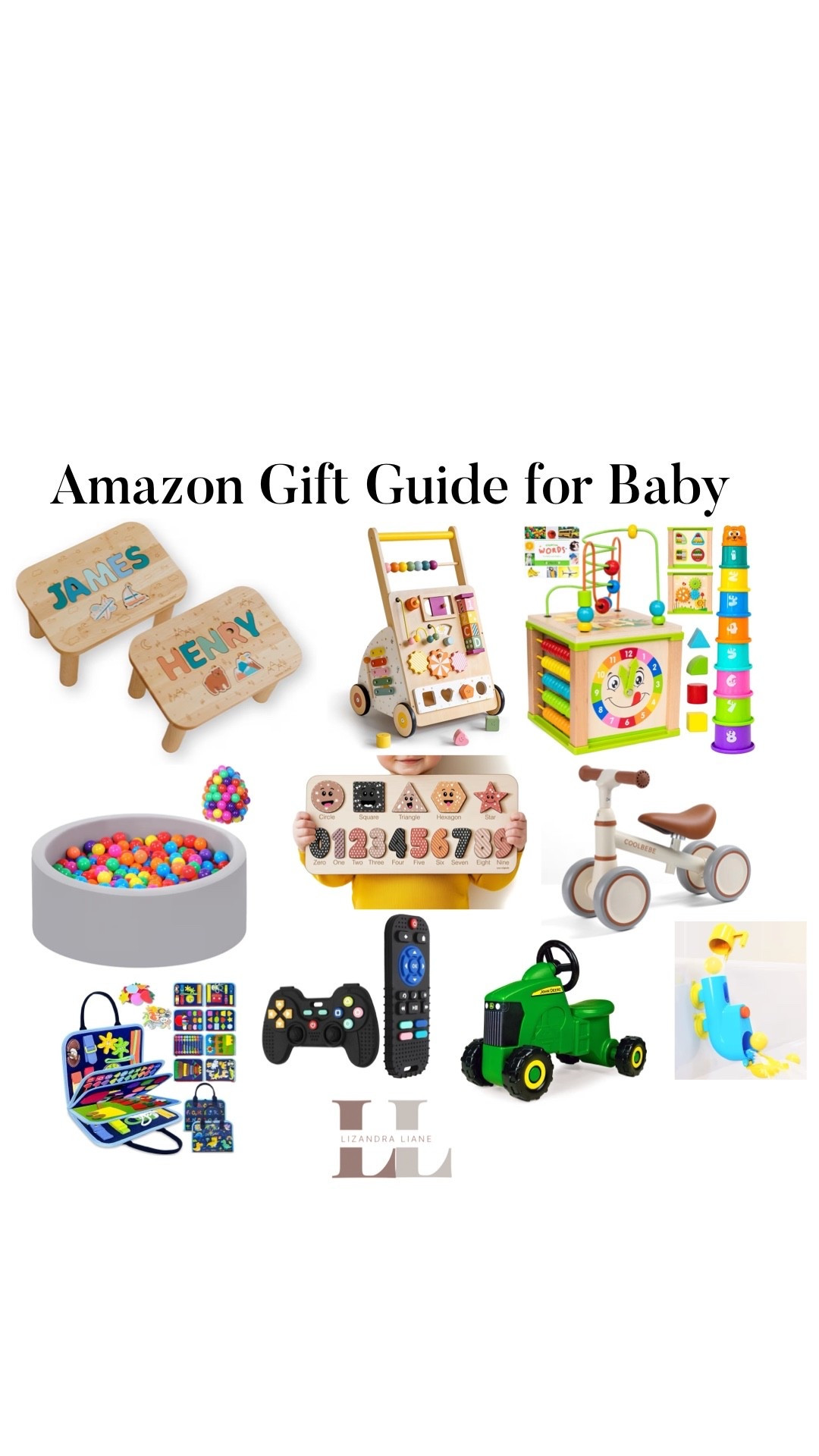 Amazon gift guide for baby 

#LTKGiftGuide #LTKBaby #LTKHoliday