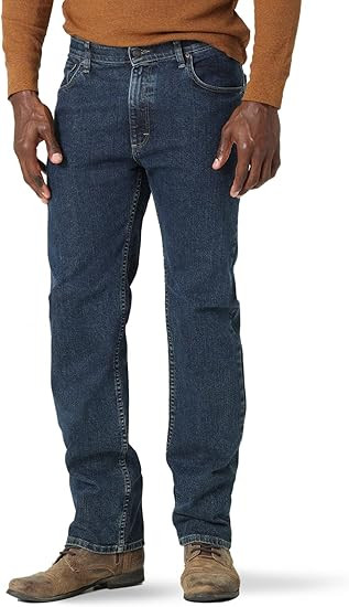 Wrangler Authentics Men's Regular Fit Comfort Flex Waist Jean | Amazon (US)