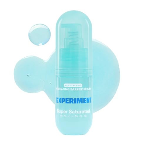 Experiment Super Saturated Ultra Hydrating Barrier Serum - 30% Glycerin, Polyglutamic Acid + Prickly Pear for Intensive Moisture, Plump + Dewy Skin, 1.35 FL OZ - Hydrating Serum for All Skin Types | Amazon (US)