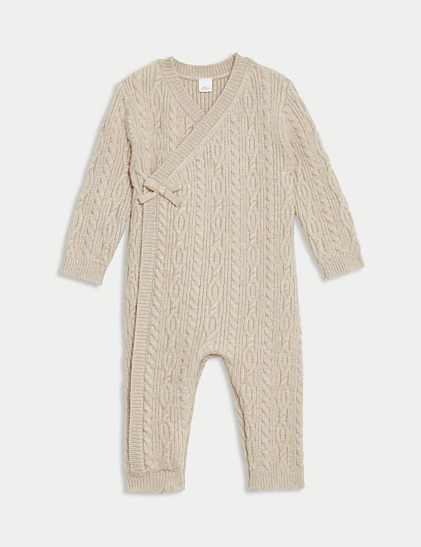 Cable Knit All in One (7lbs-1 Yrs) | Marks and Spencer US