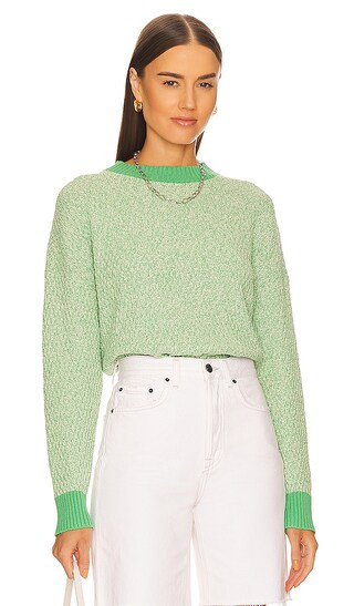 Sandro Sweater in Frond Combo | Revolve Clothing (Global)