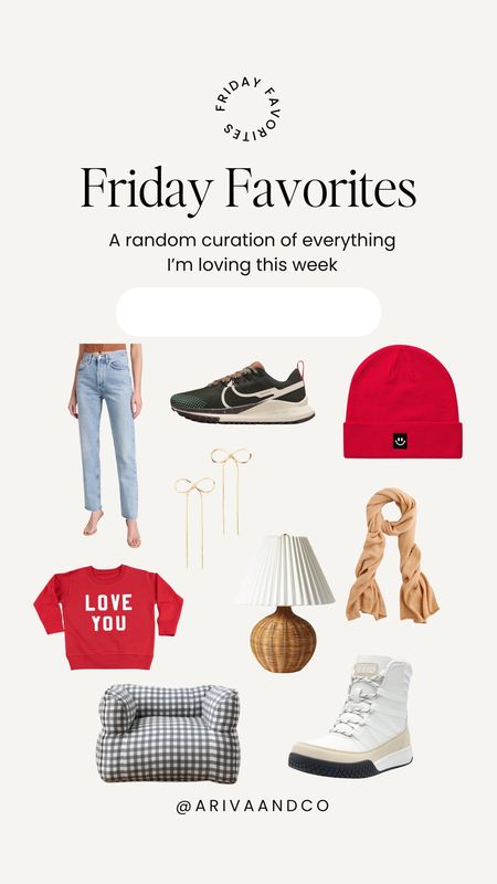 Friday favorites, Valentine’s Day shirt, running shoes, jeans, winter fashion

#LTKhome #LTKstyletip #LTKSeasonal