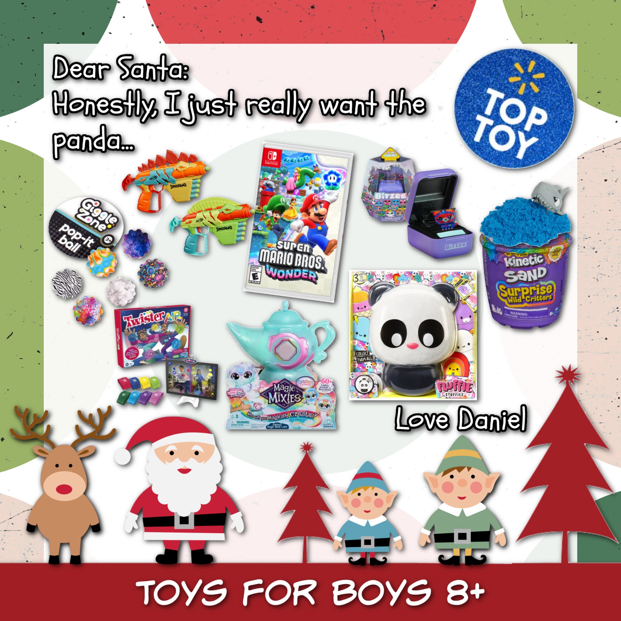 Shopping for kiddos gets harder and harder these days😅! Lucky for me (and maybe you too😉!), my kiddos still enjoy having fun with good ol’ traditional toys🧸🚂🎲! I mean, nothing beats the electronics though😏📱… I’m not a miracle worker here people🤣! Thanks to @walmart and their great selection and prices💸💸🛍️, I can have all my shopping done before Halloween💪🏼, save myself some holiday stress😰, and self proclaim myself Cool Mom another year👸🏻🏆! 

Here are my top picks for my 8 year old son who is a sucker for anything cute, cuddly, messy, or he can attack his brother with🤣! He’s dynamic. #walmartpartner 

#LTKHolidaySale #LTKHoliday #LTKGiftGuide