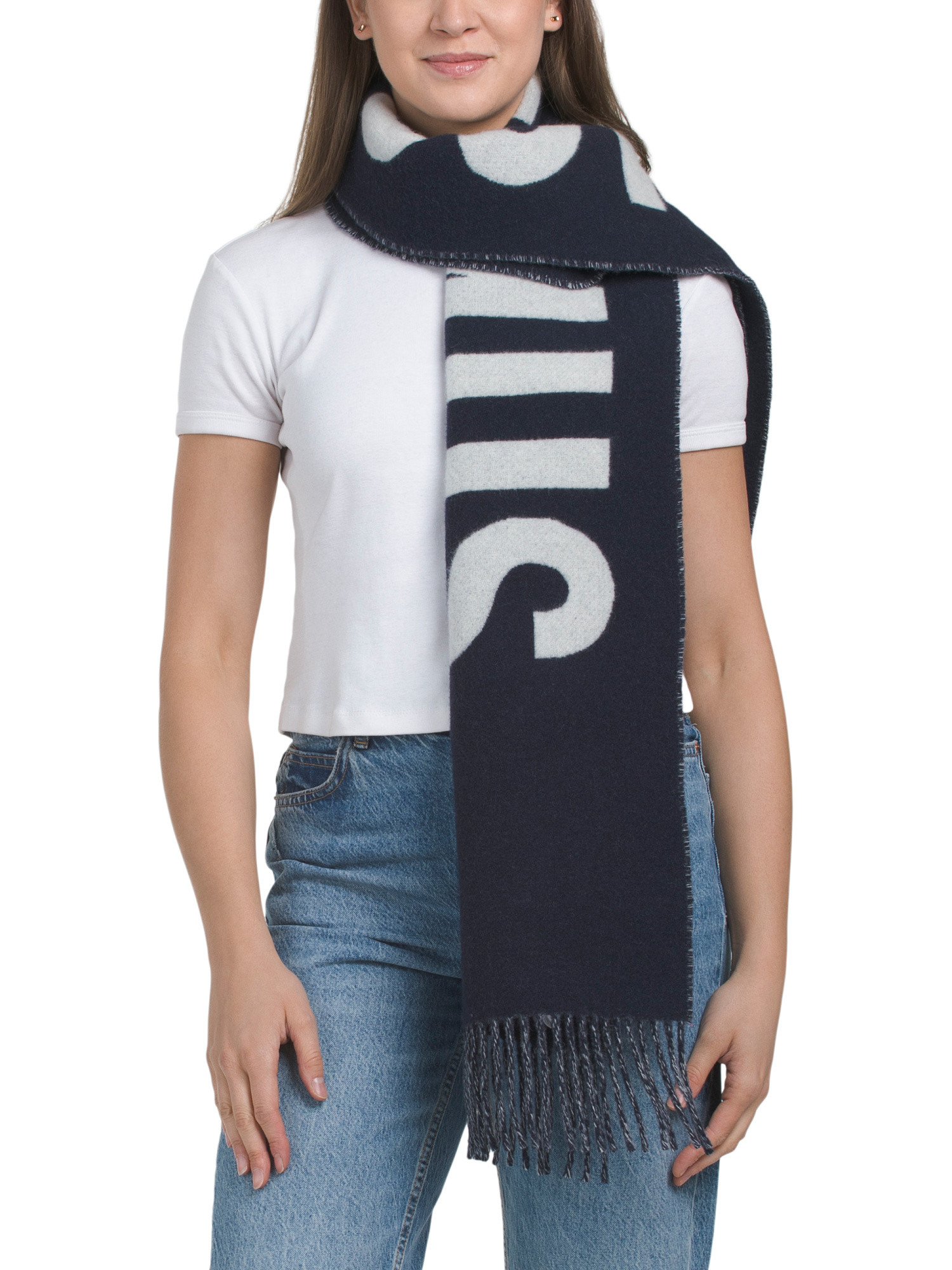 Made In Italy Virgin Wool Lecharpe Scarf | TJ Maxx