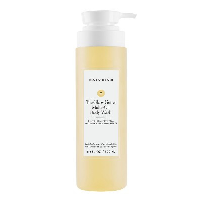 Naturium The Glow Getter Multi-Oil Hydrating Body Wash - 16.9 fl oz: Liquid Cleanser for Sensitive, Mature Skin | Target