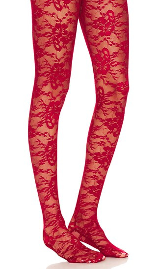 x REVOLVE Florentina Tights in Red | Revolve Clothing (Global)