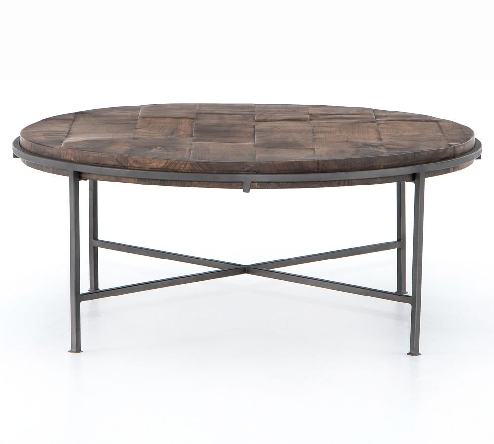 Barton 38.5" Round Coffee Table | Pottery Barn (US)