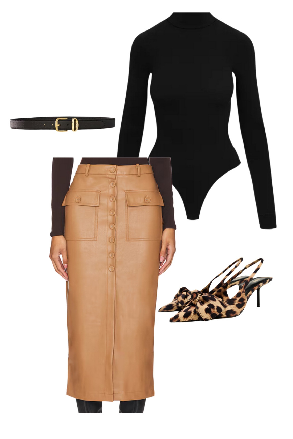 I wore leopard heels with this but honestly think tall black boots would be cuter. I was traveling and didn’t have any in my bag… a miss  

#LTKParties #LTKWorkwear