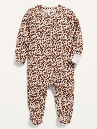 Unisex Printed Sleep & Play Footed One-Piece for Baby | Old Navy (US)
