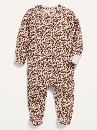 Unisex Printed Sleep &#x26; Play Footed One-Piece for Baby | Old Navy (US)