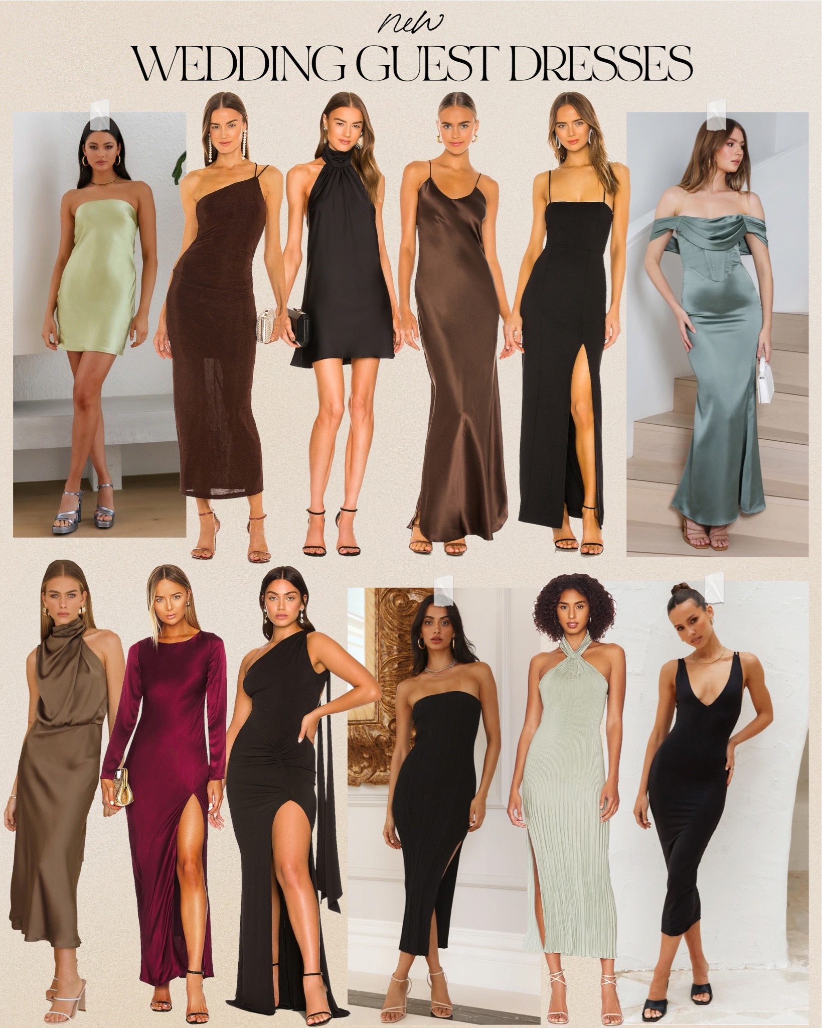 New wedding guest dress options 🤍

#LTKwedding