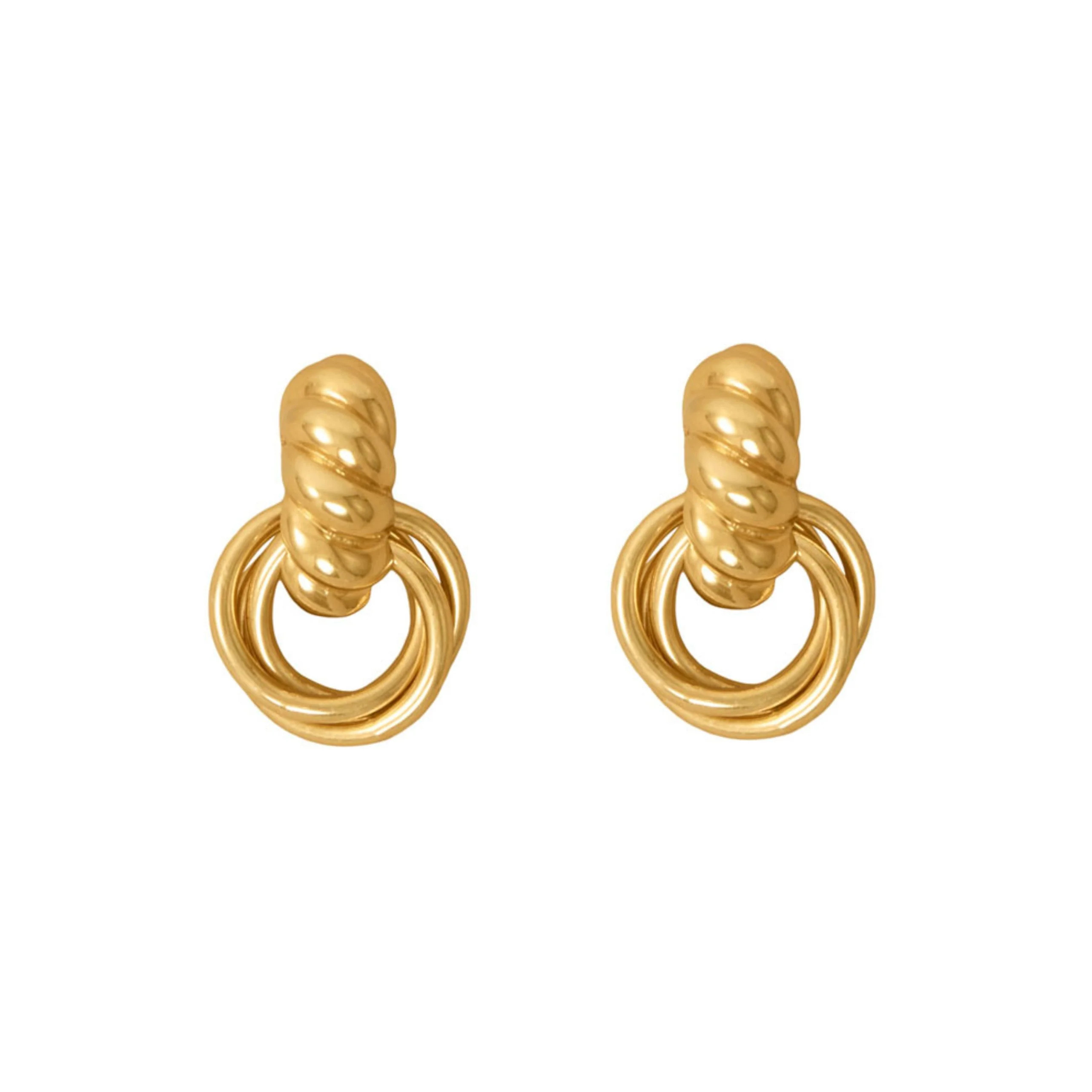 Croissant Knocker Earrings | Amanda Deer Jewelry