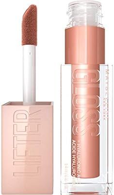Maybelline New York Lifter Gloss Lip Gloss Makeup With Hyaluronic Acid, Fuller-Looking Lips, 008 ... | Amazon (US)