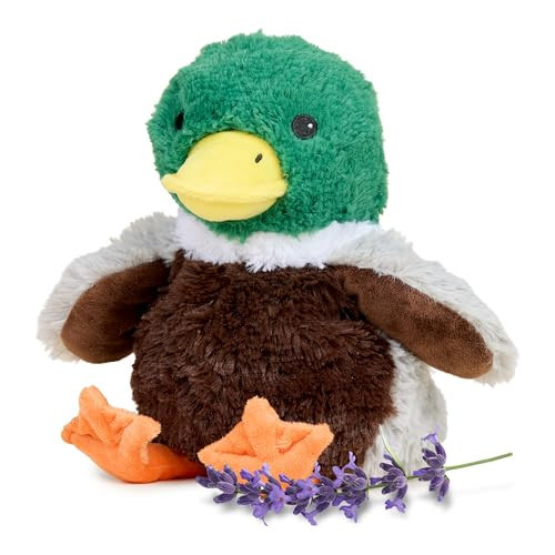 warmies Microwavable & Weighted Stuffed Animals, Mallard - Heated Stuffed Animal Plushie for Warmth & Comfort - Cute Soft Plush Toys for Adults & Children (Boys, Girls, Babies & Toddlers) | Amazon (US)