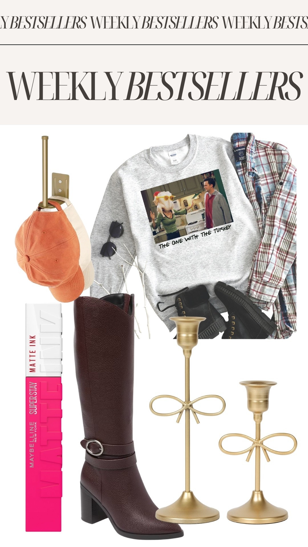 Weekly bestsellers 11/7-11/14 feat. Amazon, Etsy, Maybelline, Target, Walmart

#LTKShoeCrush #LTKBeauty #LTKHome