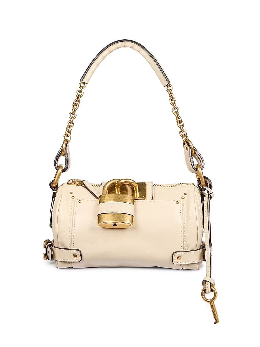 Women's Paddington Leather Shoulder Bag - Cloudy Cream | Saks Fifth Avenue