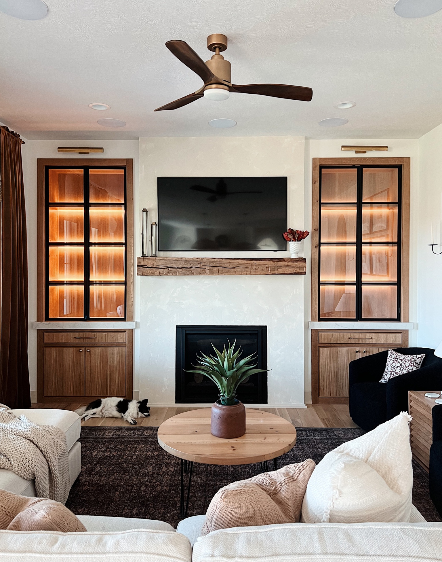 Living room views with the almost completed built ins! 

Warm toned living room
Area rug
Couch and sofa
Accent chairs

#LTKstyletip #LTKxTarget #LTKhome