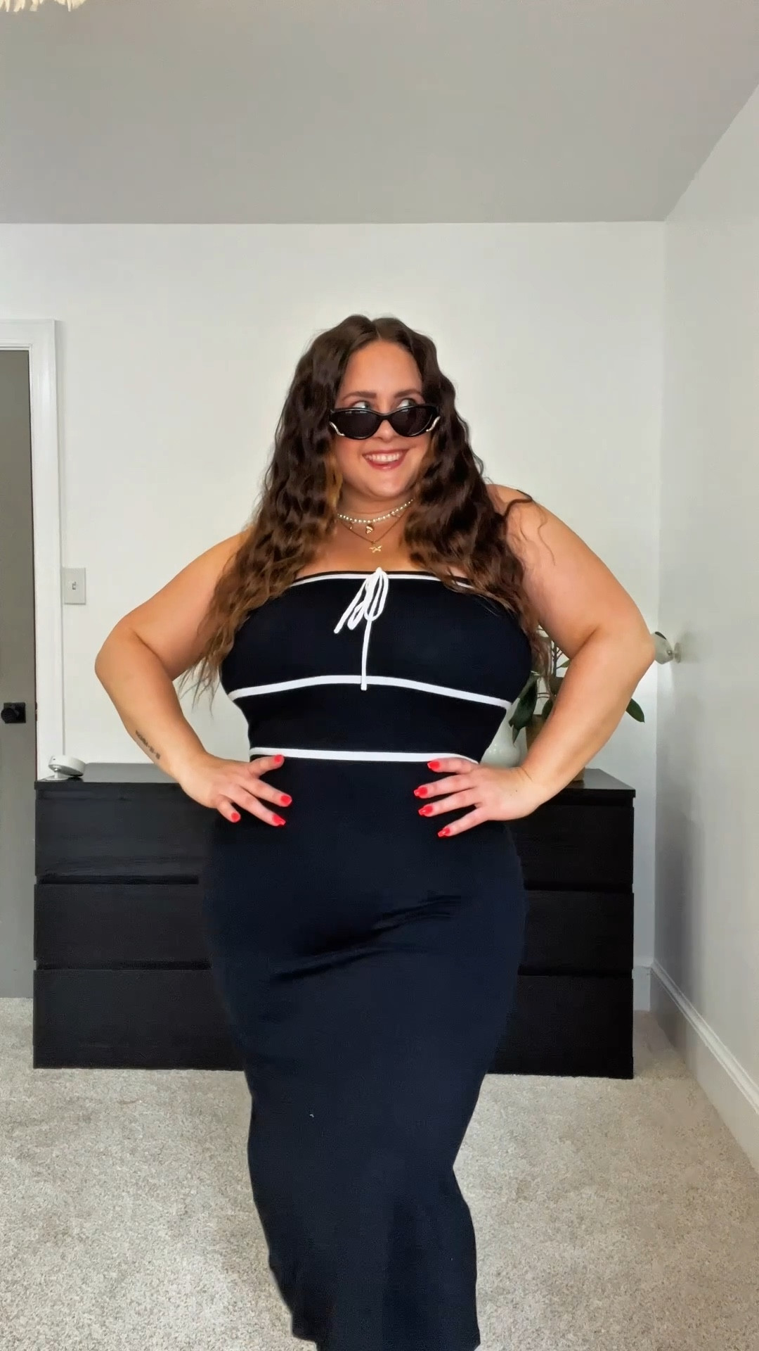 $14.99 AMAZON DRESS! 

Shown in size XL (I’m 14-16) 
USE PROMO CODE 25HDE3R6 

Shapewear shown in size XXL 

Codes & coupons only work for a limited time! If you get an error, it may have maxed the color/size you selected.. so try another one 

Promo codes are entered are on the check out screen where you select payment method. 

#LTKStyleTip #LTKSaleAlert #LTKMidsize