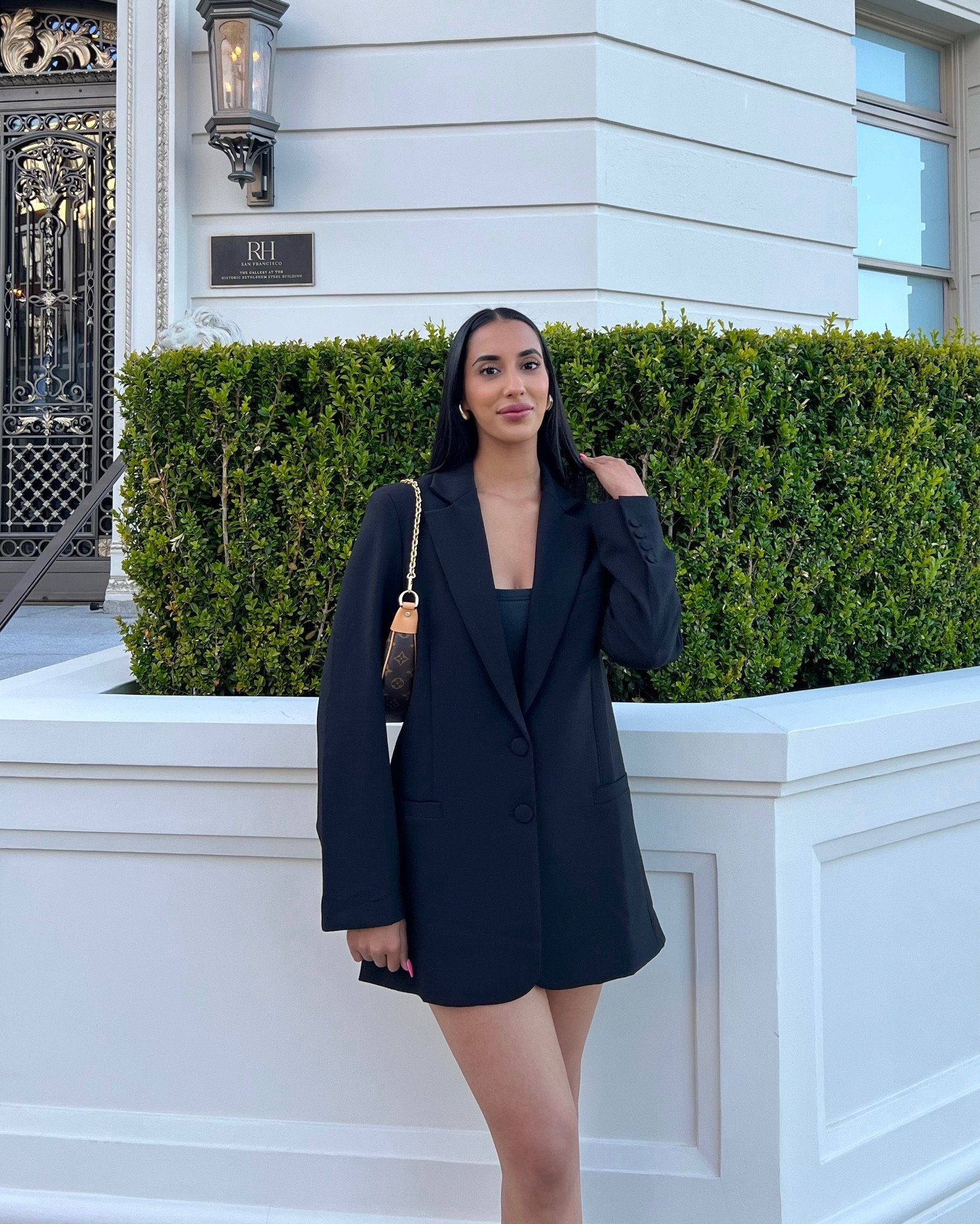 Oversized Blazer With Dress Oversized Blazer With Dress Shop