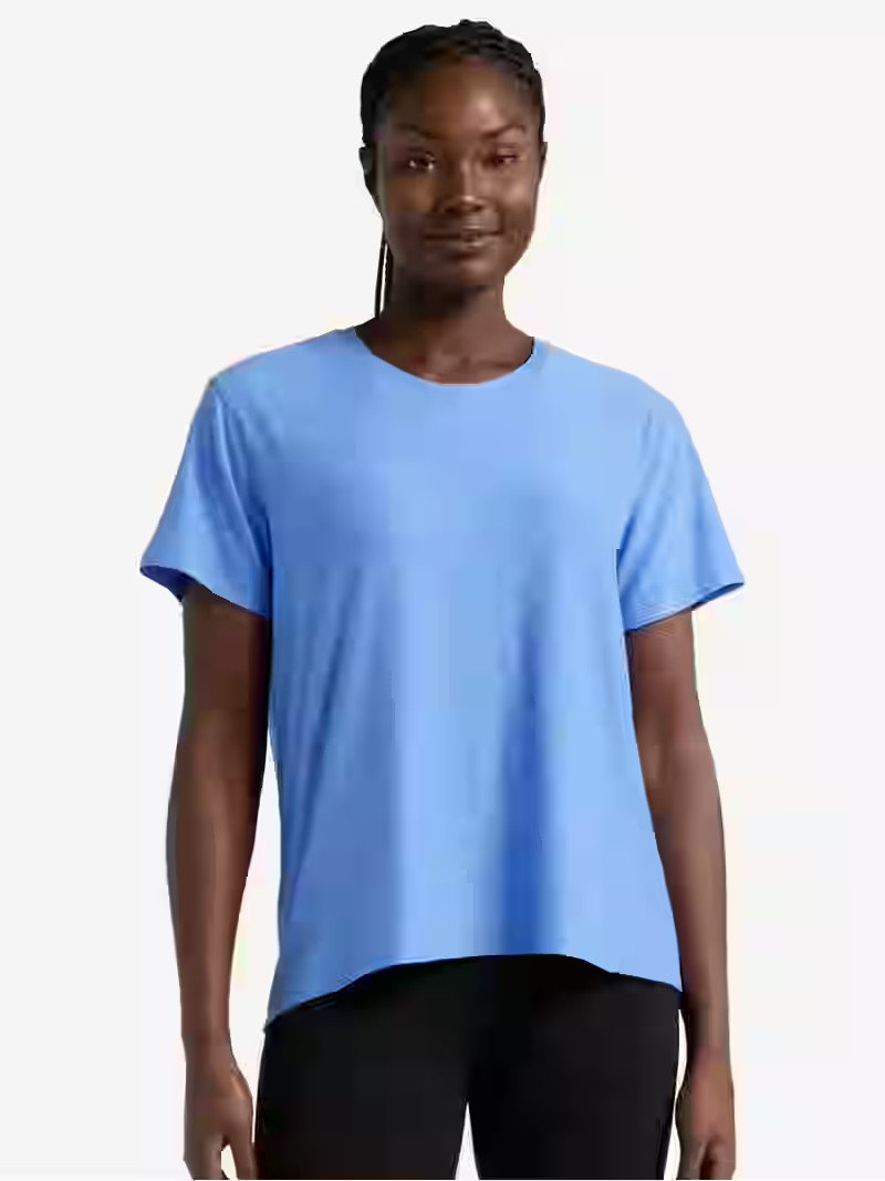 Athletic Works Women's and Women's Plus ButterCore Tee with Short Sleeves, Sizes XS-4X | Walmart (US)