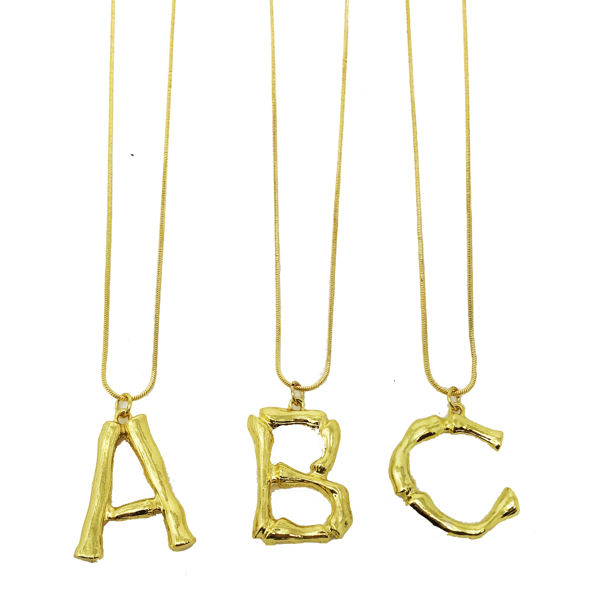 Large Initial Necklace | Love Always