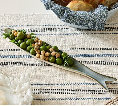 Anchovy Stoneware Olive Boat | Pottery Barn (US)