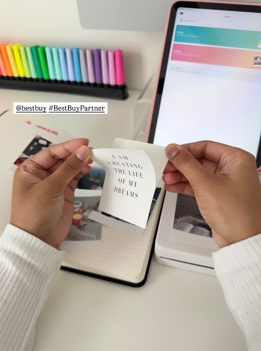 #BestBuyPartner Obsessed with the Canon SELPHY QX20 photo printer from @BestBuy — it’s compact, easy to use, and perfect for preserving memories on the go. Best Buy has all the back-to-school tech for students and parents this year. Shop back-to-school tech now at Best Buy! 