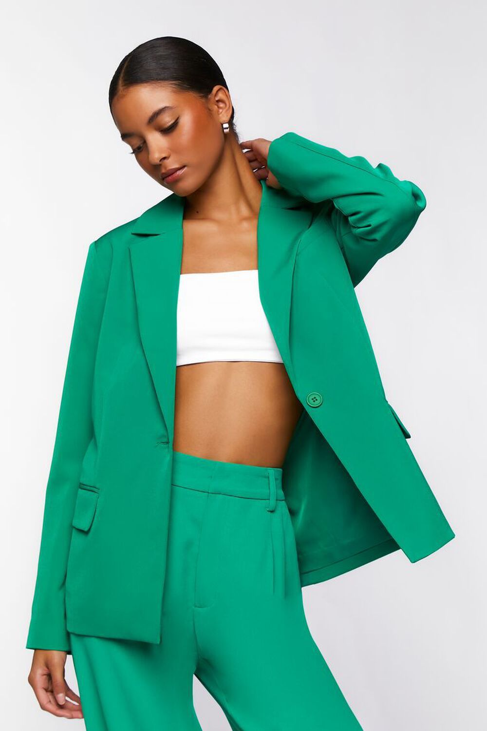 Notched-Lapel Blazer | Forever 21 (US)