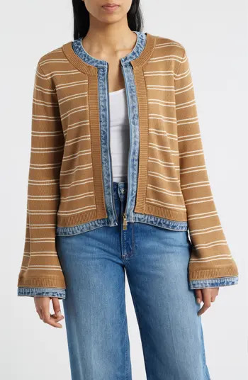 Mixed Media Jacket | Nordstrom