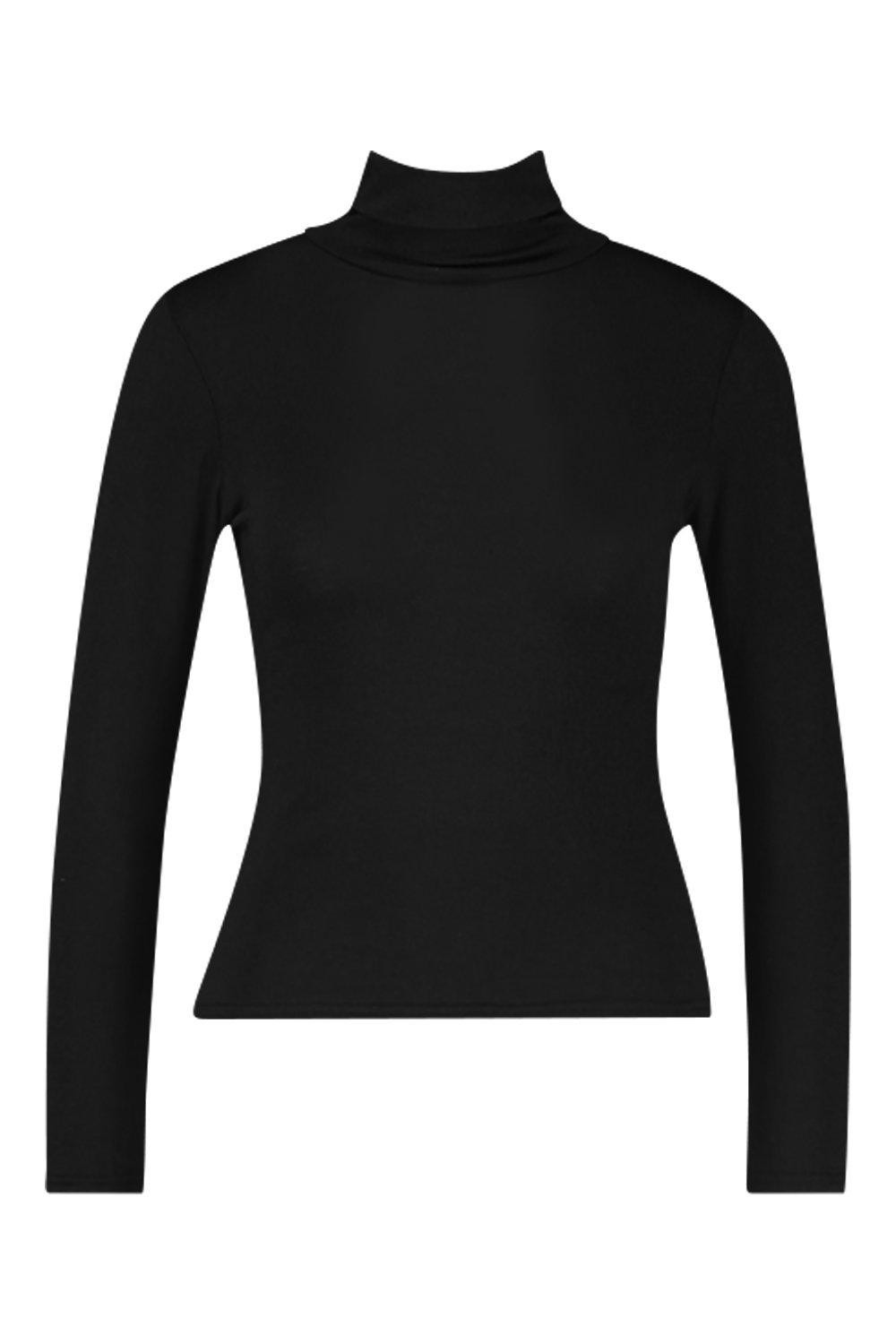Laura Turtle Neck Long Sleeve Top | Boohoo.com (US & CA)