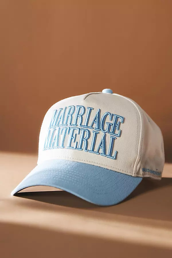 Marriage Material Baseball Cap | Anthropologie (US)