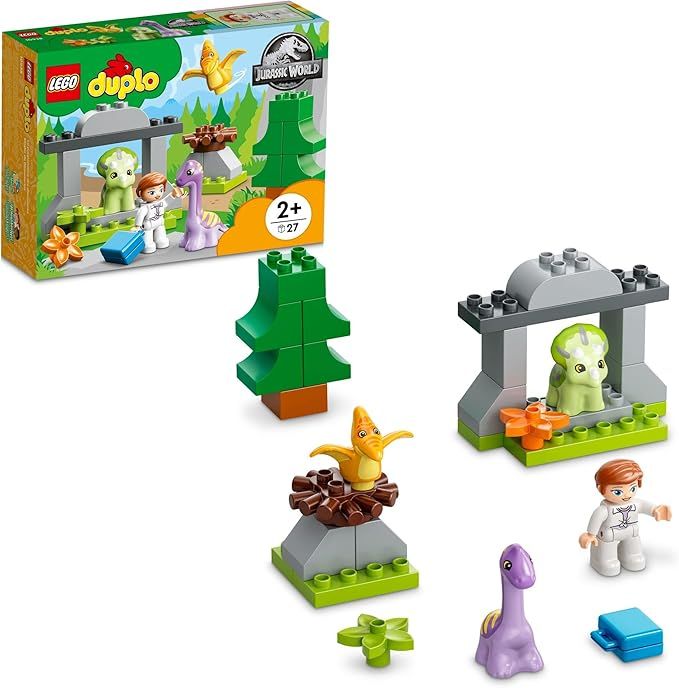 LEGO DUPLO Jurassic World Dinosaur Nursery 10938 Building Toy Set with 3 Animals for Ages 2+ (27 ... | Amazon (CA)