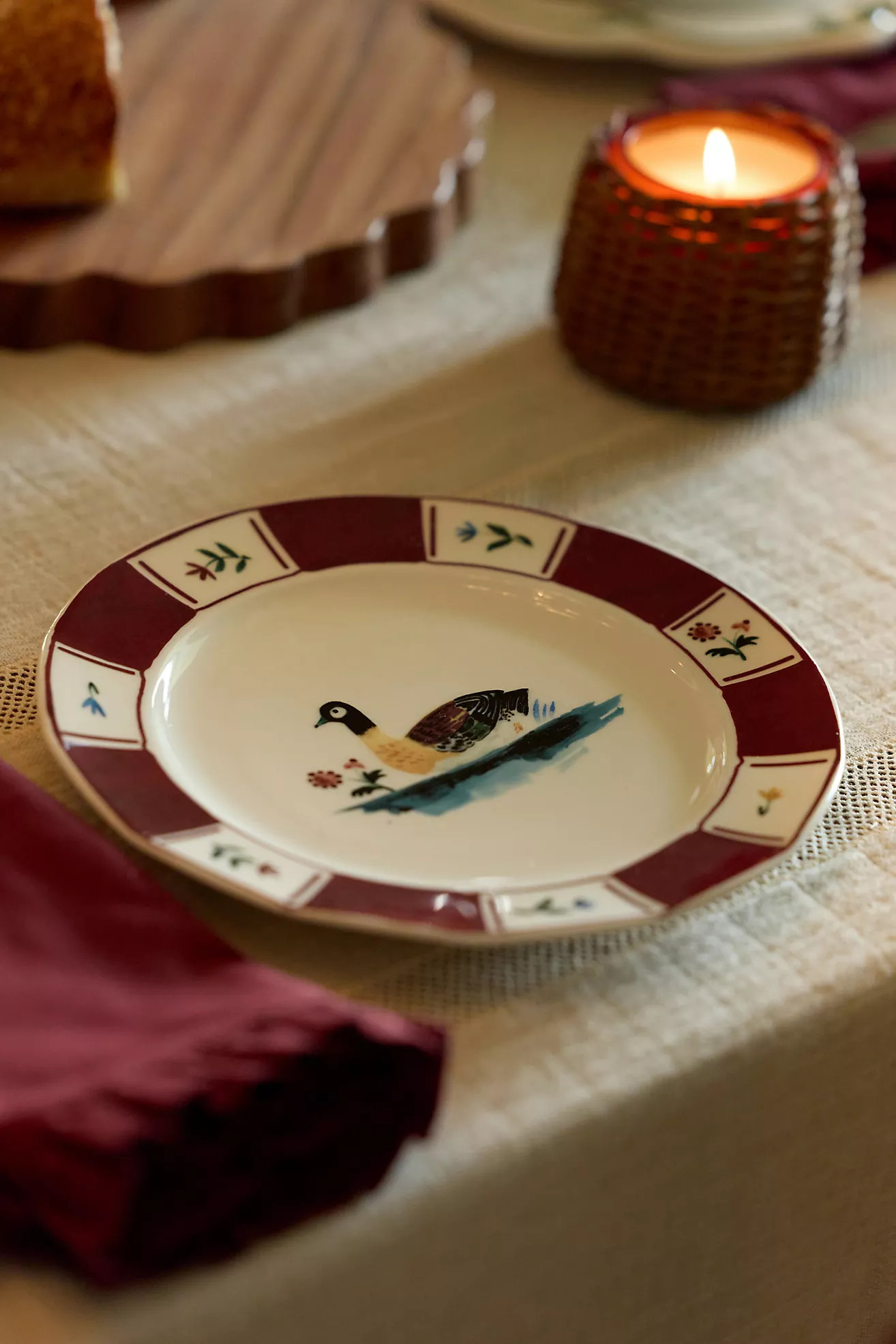 Alana Stoneware Dessert Plate | Anthropologie (US)