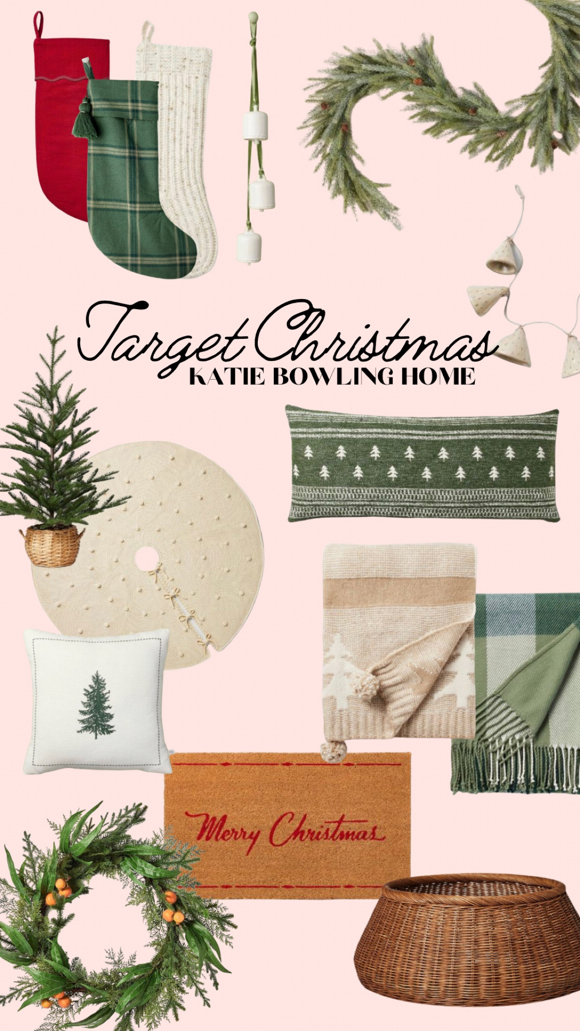 Target Christmas Home decor. Garland almost always sells out. 

#LTKhome #LTKSeasonal #LTKHoliday