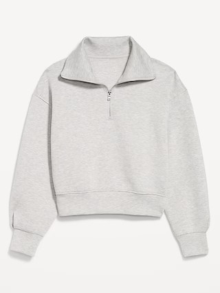 Bounce Fleece Half-Zip Pullover Sweatshirt | Old Navy (US)