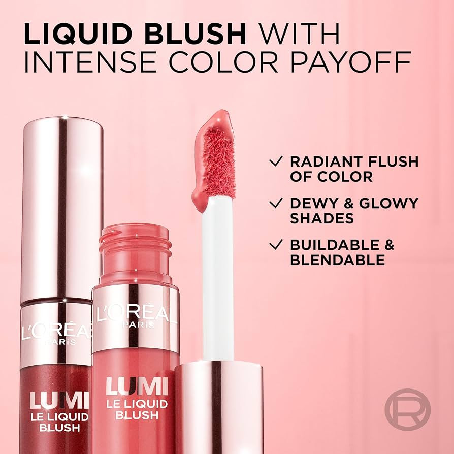 L'Oreal Paris True Match Lumi Le Liquid Blush, Intense Lightweight Blush Formula With Liquid Pigm... | Amazon (US)