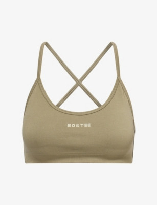 Seamless Branded Sports Bra | Selfridges