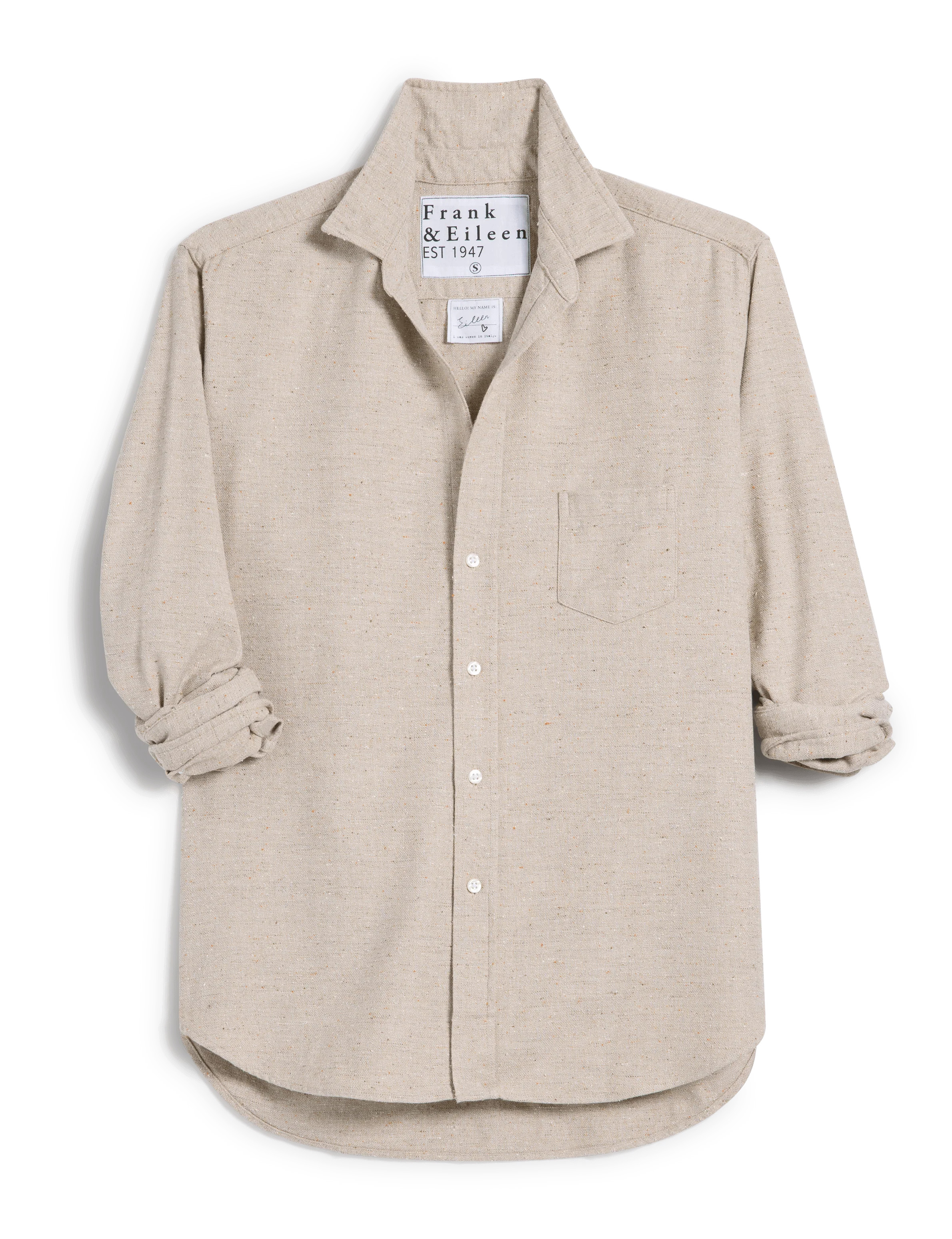 EILEEN Textured Sand, Textured Flannel | Frank & Eileen