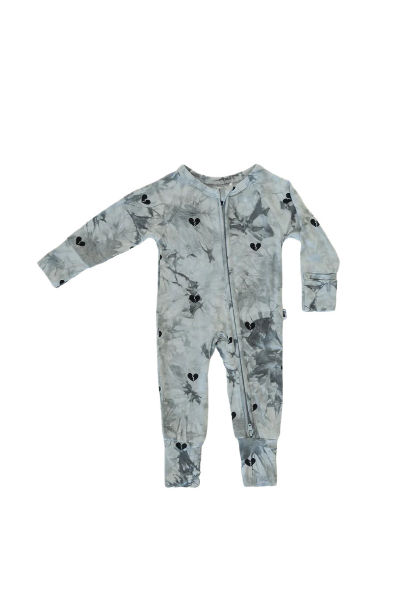 Broken Heart | Bamboo Zip Romper | Brixton Phoenix