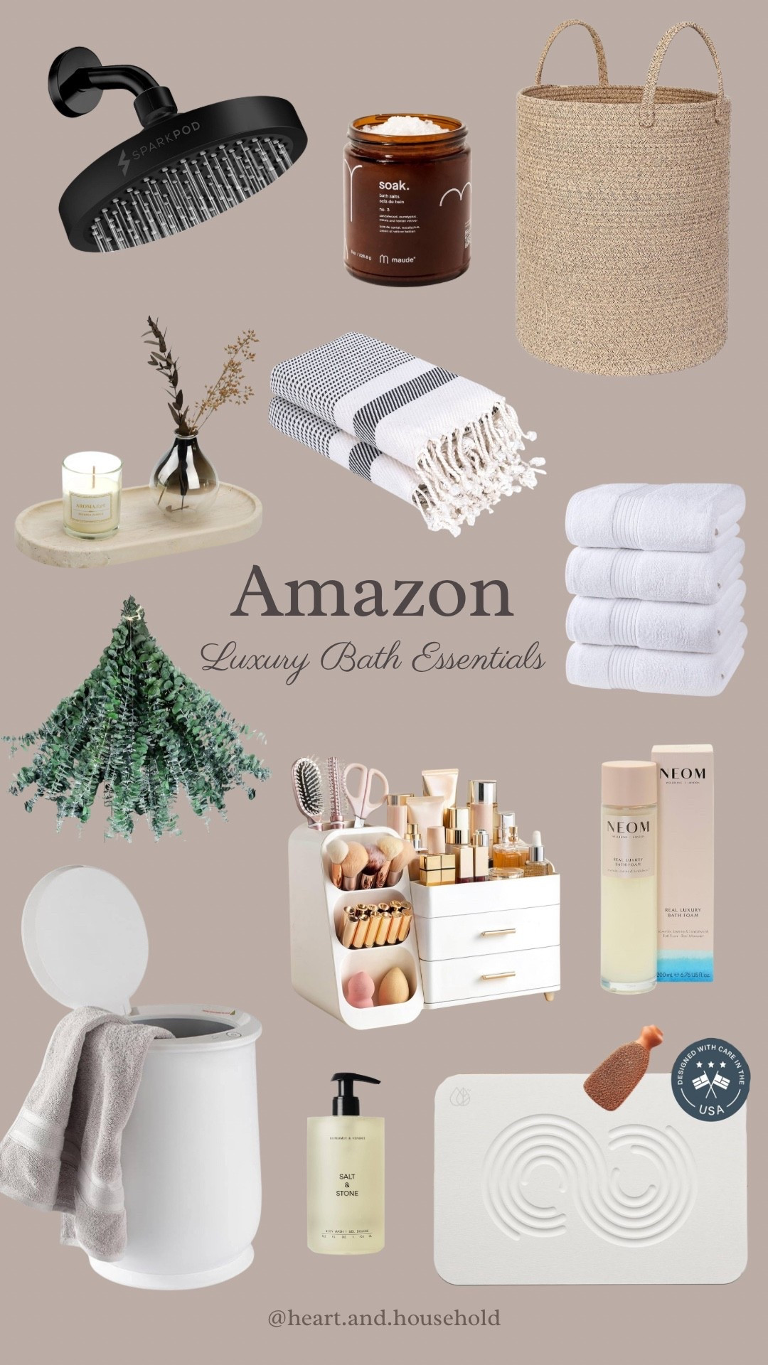 Best home decor advice I was ever given was to make sure my primary bedroom and bathroom felt like a spa or a hotel. That way if (when 🙃) everything else in life gets messy, you will always have your peaceful, relaxing “sanctuary” as an ending and starting place for every day. 🕊️ 

#LTKStyleTip #LTKHome #LTKFindsUnder50