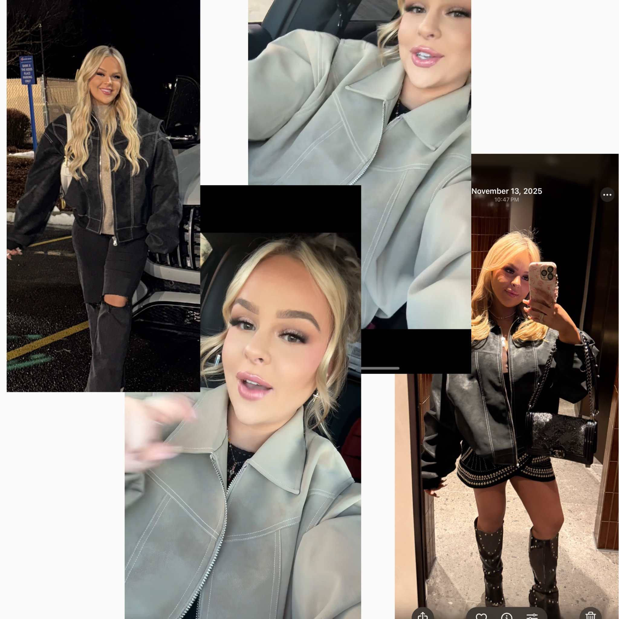 My favorite bomber 🫶🏼🖤 I tagged all colors! I wear latte and the black one most often! 

#LTKSeasonal #LTKootd #LTKSaleAlert