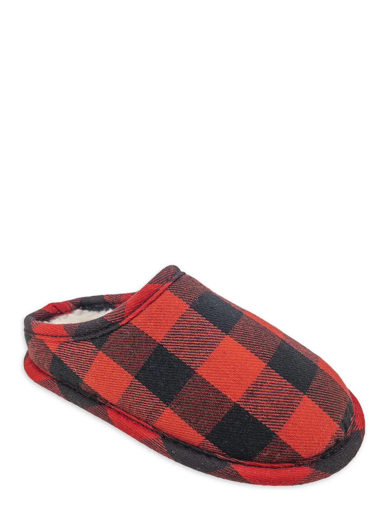 Holiday Time Family Kid's Plaid Slippers - Walmart.com | Walmart (US)