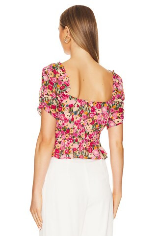 ASTR the Label Nayeli Top in Red Multi Floral from Revolve.com | Revolve Clothing (Global)