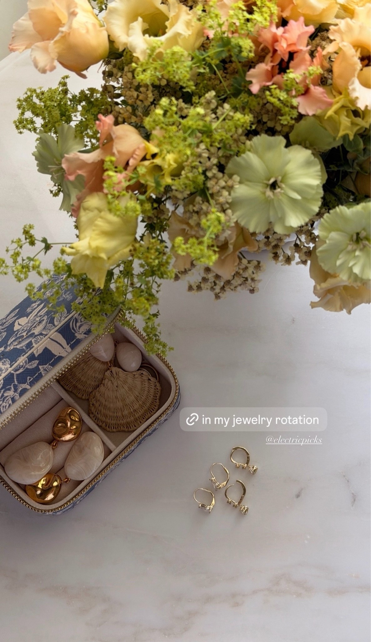 Some staple earrings that I am finding go with everything.