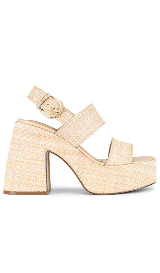 Valory Sandal in Raffia | Revolve Clothing (Global)